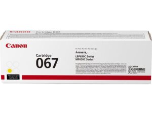 Toner Original Canon Yellow,CRG-067Y, pentru MF 651|MF 655|MF 657, 1.25K, incl.TV 1.2 RON, "5099C002AA"