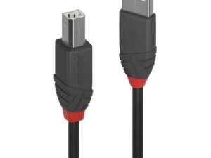 Cablu Lindy 5m USB 2.0 Type A to B Anthr, "LY-36675" (timbru verde 0.18 lei)