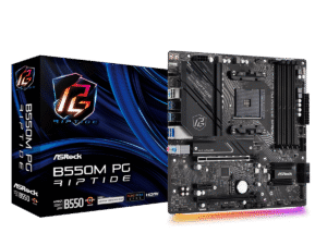 ASRock Motherboard B550M PG Riptide - Micro ATX - Socket AM4 - AMD B550