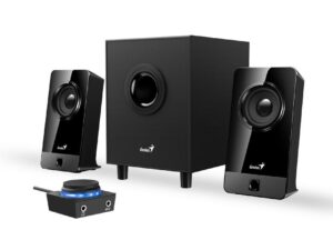 GENIUS repro SW-2.1 300X/ 2.1/ 10W/ dřevěné/ černé