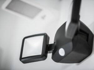 Prožek. Battery LED Double melns /4