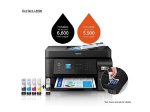 Epson Multifunctional printer | EcoTank L5590 | Inkjet | Colour | Inkjet Multifunctional Printer | A4 | Wi-Fi | Black