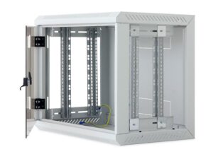 Triton 19" rozvaděč jednodílný 12U/500mm odním. boční kryty