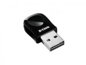 ADAPTOR RETEA D-LINK nano, extern wireless 2.4 GHz, USB 2.0, port, 150 Mbps, antena interna x 1, "DWA-131" (timbru verde 0.18 lei)