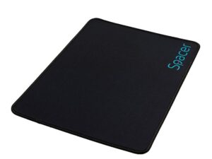MousePAD SPACER gaming, cauciuc si material textil, 450 x 400 x 3 mm, negru "SP-PAD-GAME-L"/ 46500607