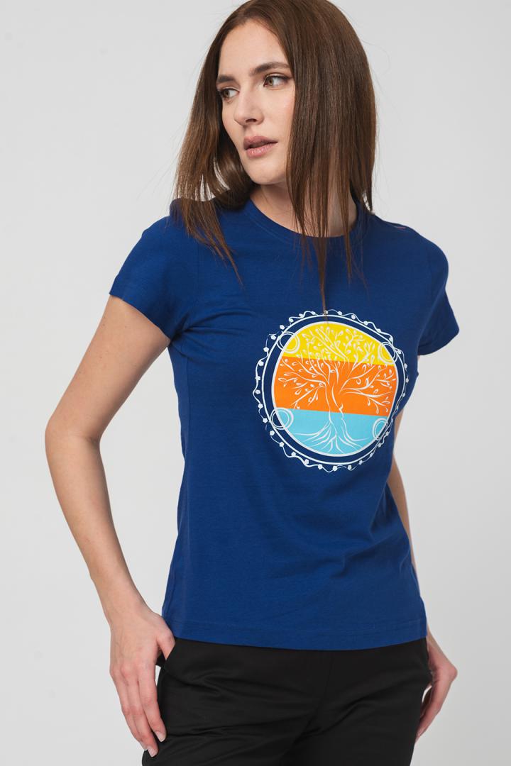 TRICOU ROATA FAMILIE FEMEI ROYAL BLUE - Image 5