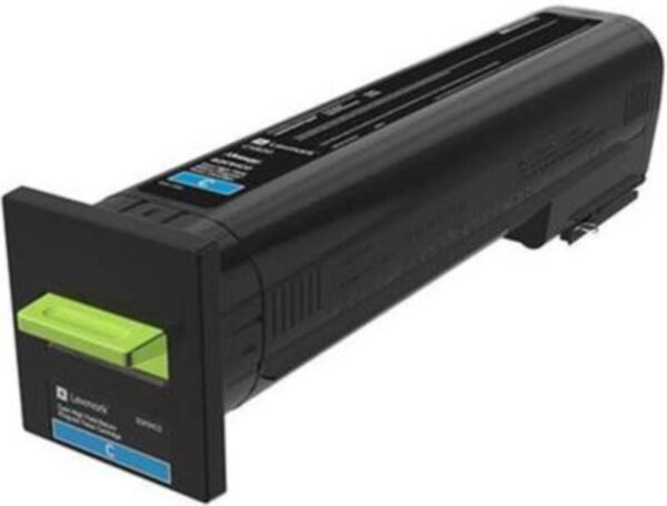 Lexmark - Extra vysok� v�t�nost - azurov� - origin�ln� - kazeta s barvivem LCCP, Lexmark Corporate - pro Lexmark CX825de, CX825dte, CX825dtfe, CX860de, CX860dte, CX860dtfe