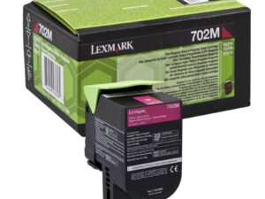 Lexmark 702M - Purpurov� - origin�ln� - kazeta s barvivem LCCP, LRP - pro Lexmark CS310dn, CS310n, CS410dn, CS410dtn, CS410n, CS510de, CS510dte