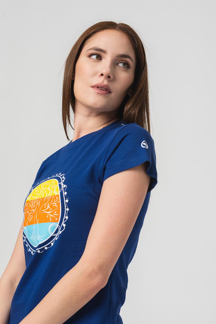 TRICOU ROATA FAMILIE FEMEI ROYAL BLUE - Image 7