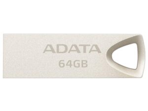 MEMORIE USB 2.0 ADATA 64 GB, clasica, carcasa aliaj zinc, argintiu, "AUV210-64G-RGD" (timbru verde 0.03 lei)