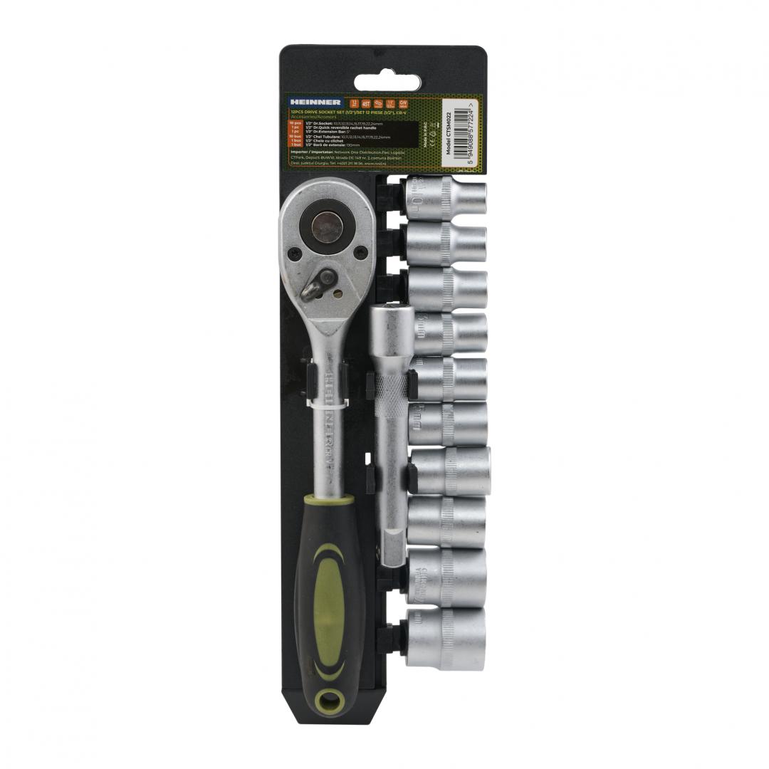 HR SET 12 PIESE 1/2"+ext. CR-V