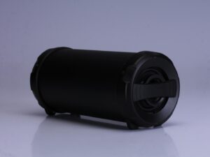 BOXE portabile AKAI, compact 1.0, RMS 5 W, Acumulator 1000mAh Li-ion., conector Bluetooth, alimentare microUSB, Jack 3.5mm, USB, negru, "ABTS-12C" (timbru verde 2.00 lei)