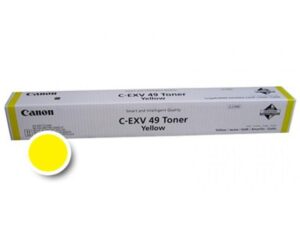 Toner Original Canon Yellow, EXV49Y, pentru IR C3320 Advance|IR C3320I Advance|IR C3325I Advance|IR C3330I Advance|IR C3520I Advance|IR C3525I Advance|IR C3530I Advance, 19K,NOPP, "CF8527B002AA"
