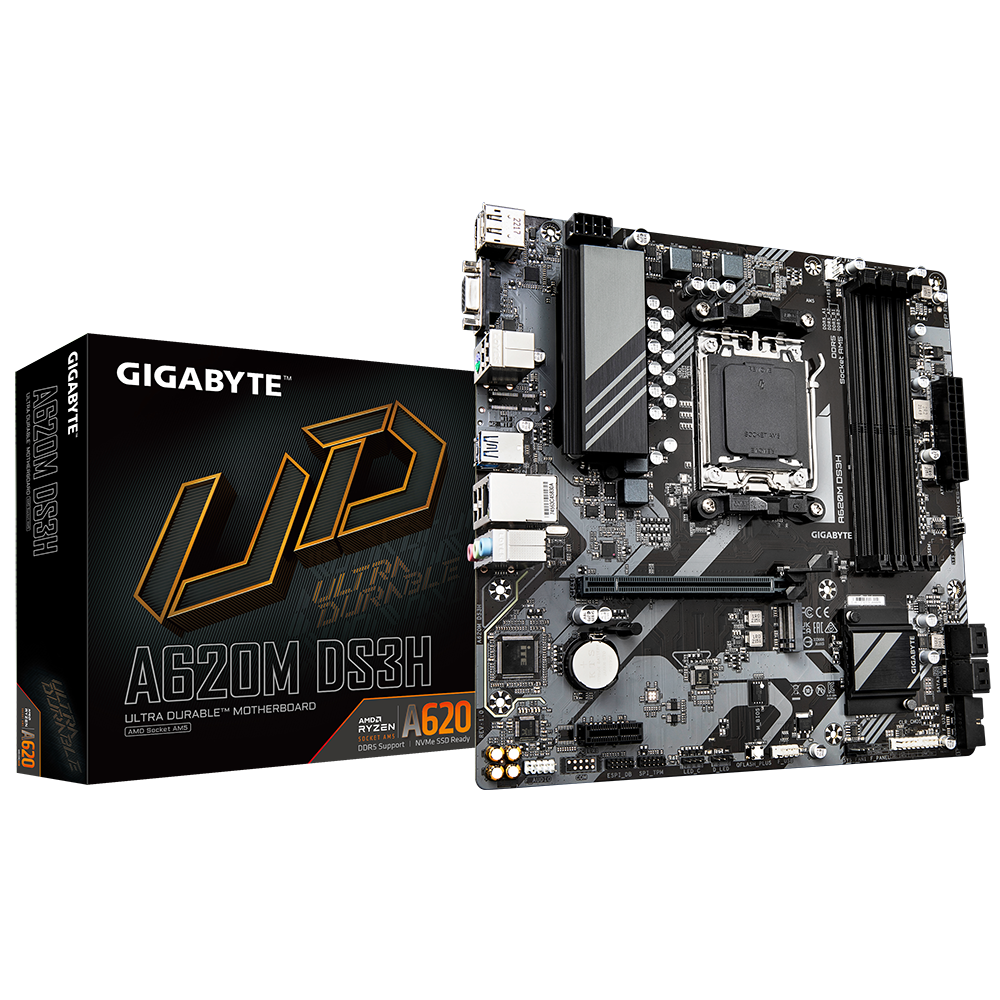 GIGABYTE A620M DS3H AM5 MB