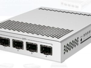 Switch|MIKROTIK|1x10Base-T / 100Base-TX / 1000Base-T|4xSFP+|1xConsole|CRS305-1G-4S+OUT