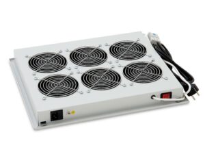 Vent.j. horní(spodní) 6x ventilátor 220V/138W šedá