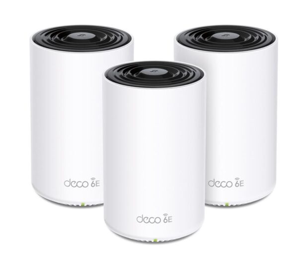 TP-Link Deco XE75(3-pack) Mesh systém AXE5400, WiFi 6E, 3x GLAN, / 574Mbps 2,4GHz/ 2402Mbps 5GHz/ 2402 6GHz - Image 3