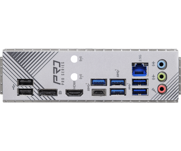 ASRock B760 PRO RS/D4 / Intel B760 / LGA1700 / 4x DDR4 / 3x M.2 / HDMI / DP / USB-C / ATX - Image 4
