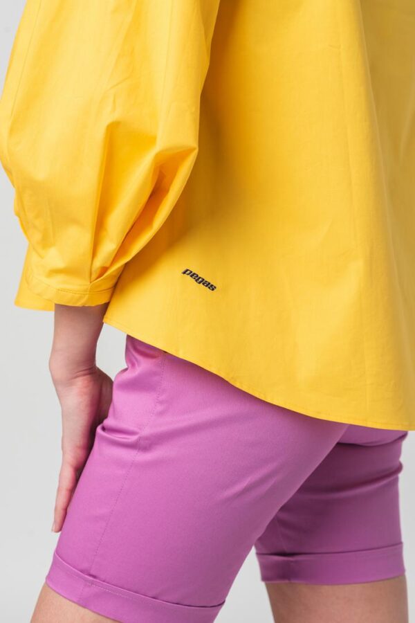 CAMASA CASUAL FEMEI YELLOW XS - Image 5