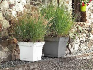 Plant Pot Still 47cm x 47cm x h47cm, white