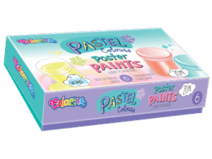 Colorino Pastel Paster paints 20 ml 6 colours