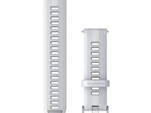 Garmin Forerunner 965 Watch Band, Whitestone/Powder Grey, 22 mm