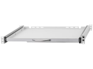 Stalflex 19" Pull-out shelf for keyboard and mouse  350mm  Gray RSR19-1U-350G-KM