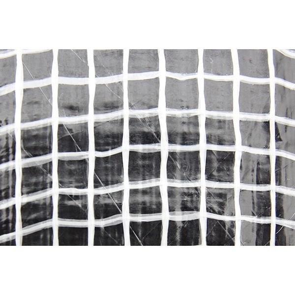 Reinforced tarpaulin LENO CRISTAL 10 x 15m 100g transparent - Image 3