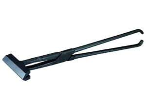 Seaming pliers, straight, lap joint, 180 mm