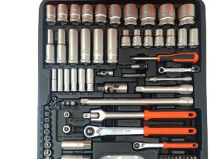 Socket and spanners set 1/4" and 1/2" 103 pcs