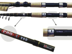 Teleskopinis Spiningas SB Master Hunter Pro TX-20, Ilgis 240cm Testas 10-30g.