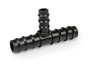 Tee, 16mm/12mm/16mm hose barb