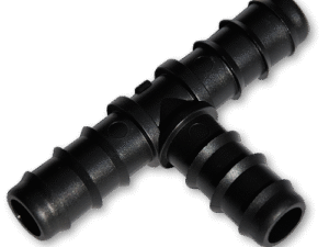 Tee, 3 x 16mm hose barb