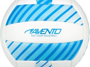 Volleyball ball AVENTO 16VF Blue/White PVC leather