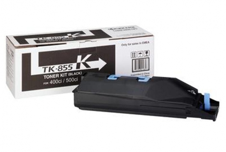 Kyocera toner TK-855K/ TASKalfa400ci/500ci/552ci/ 25.000 stran/ Černý