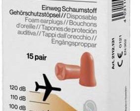 Uvex ear plugs COM4-FIT mini box 15 pairs, size S, SNR 33 dB