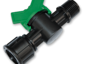 Valve, 3/4" male thread / 3/4" female thread