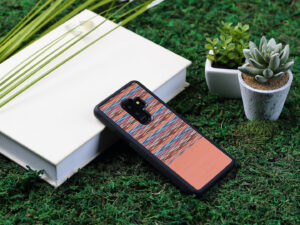 MAN&WOOD SmartPhone case Galaxy S9 Plus browny check black
