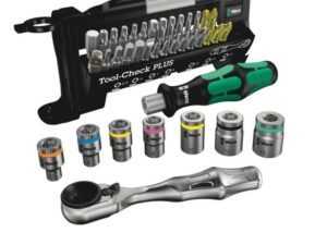 Wera Tool-Check PLUS 39 unit set with ratchet and sockets