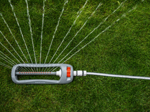 WHITE LINE Compact oscillating sprinkler
