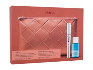 Set Pupa: Wand Eraser, Cleansing Toner, 50 ml + Vamp! Definition, Paraben-Free, Waterproof, Lash Defining, Mascara, 001, Extra Black, 9 ml *Tester