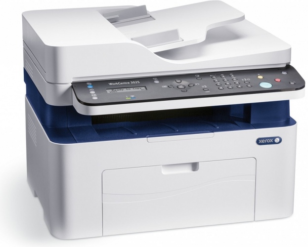 Multifunctional Laser Mono XEROX Workcentre 3025, A4, Functii: Impr.|Scan.|Cop.|Fax, Viteza de Printare Monocrom: 20ppm, Conectiv:USB|Ret|WiFi, Duplex:Nu, ADF:ADF(timbru verde 40 lei) "3025V_NI" - Image 2