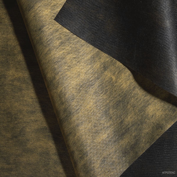 Yellow and black non-woven 80g/m², 3 x 10m - Image 3