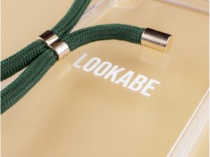 Lookabe Necklace iPhone 7/8+ gold green loo012