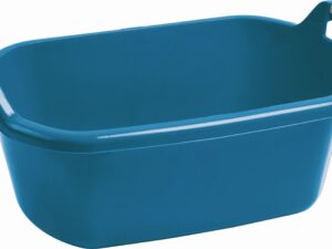 Bļoda ar rokturiem ovāla 55L zila