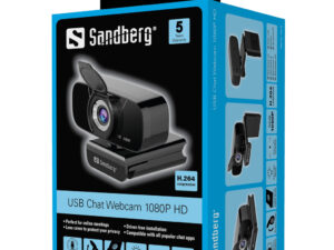 SANDBERG USB Chat Webcam 1080P HD