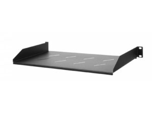 Stalflex Rack Shelf 19" 1U  270mm  Black E-RSF19-1U-270B