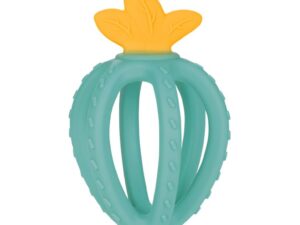CANPOL BABIES 3D silicone sensory teether, 3m+, STRAWBERRY, 80/400_tur