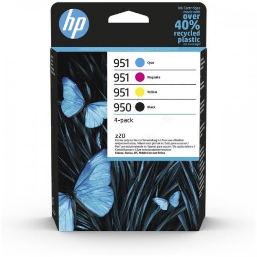 Tint HP 950 Black 951 CMY Original Ink Cartridge 4-Pack