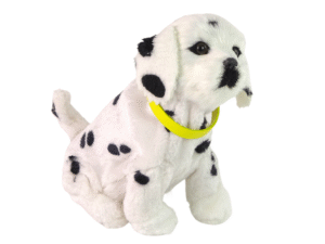 Interactive Plush Dog Soft fur Dalmatian breed
